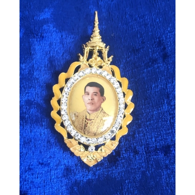 Broche Thaise Koning Rama X (Ovaal Model) Broche Thaise Koning Rama X (Ovaal Model)